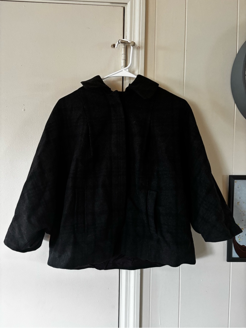 Classic Dark Gray Women's Pea Coat